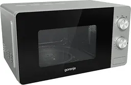 Мікрохвильова піч, 20л, мех. керув., 800Вт, сріблястий Gorenje kuh0015139 - мініатюра 3