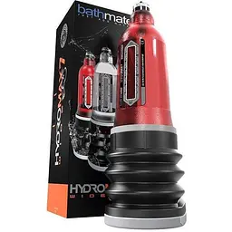 Гидропомпа Bathmate Hydromax 7 Wide Boy для увеличения члена 26х7 см красная - миниатюра 3