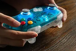 Геймпад 8BitDo Ultimate 2 Wireless Clear Blue - мініатюра 4
