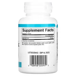 Альфа-ліпоєва кислота Natural Factors Alpha-Lipoic Acid 100 mg, 60 капсул для антиоксидантного захисту - мініатюра 2