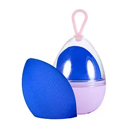 Спонж для нанесення макіяжу Puffy крапля в капсулі кольоровий, зрізаний