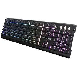 Клавіатура мембранна Fantech Soldier K612 підсвічування кабель USB 1.6 м чорна (ЦУ-00033225_853) - мініатюра 2