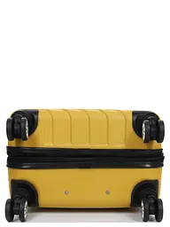 Валіза середня M ABS-пластик Madisson Snowball 03403 68х44х27см 68+13л Жовтий - мініатюра 10