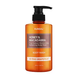 Гель для душу Kundal Honey & Macadamia Body Wash Pink Grapefruit 500 мл (8809568740289)