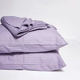 Постільний набір Moon&Star (підковдра 143х210 см + 2 наволочки 50х70 см) Satin Stripe Soft Lilac - мініатюра 3