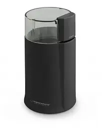 Кавомолка Esperanza EKC001K Espresso, чорний, 160 Вт, 50 г, ніж з нержавіючої сталі з двома лезами, пластик