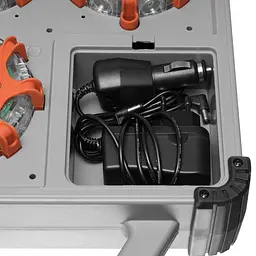 Комплект ліхтарів професійних Mactronic X-Flare (30 Lm) Red/Blue/Amber Recharg 12v/220V Magnetic (PSD0112) - мініатюра 8