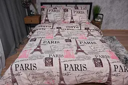 Підковдра Moon&Star Мікросатин Premium Paris Souvenir King Size 220x240 см - мініатюра 2