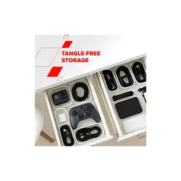 Дата кабель USB-C to USB-C 1.0m OnWire 60CL C-C 60W COLOR Braided 1m Black Canyon (CND-CCAP60AB10B) - мініатюра 7