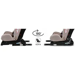 Автокрісло Lionelo Sander Isofix 0-36 кг Beige Sand - мініатюра 8