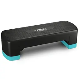 Степ платформа Trex Sport TX-030AS 3 рівнева чорно-блакитна - мініатюра 14