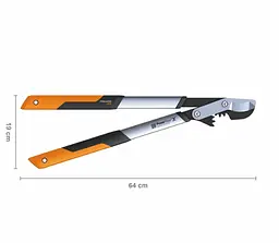 Сучкоріз площинний Fiskars PowerGearX M LX94 112390 (1020187) - мініатюра 2