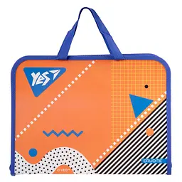 Папка-портфель YES FC на блискавці з тканинними ручками Erudite (491930)