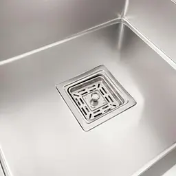 Кухонна мийка Platinum Handmade НSB з нержавіючої сталі 3 мм квадратна 45x45x23 см (SP000037433) - мініатюра 5