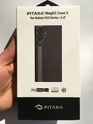 Оригінальний чохол для Samsung Galaxy S23 Ultra (S918) Pitaka MagEZ MagSafe Case 3 Rhapsody FR2301U - мініатюра 3