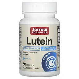 Лютеїн Lutein 20 mg 60 капсул Jarrow Formulas vit0005527