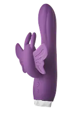 Вібратор кролик Dream Toys Flirts Butterfly Vibrator Purple