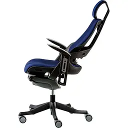 Офісне крісло Special4you Wau Navyblue Fabric синє (E0765) - мініатюра 6