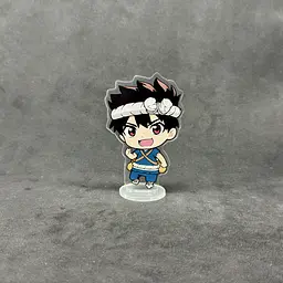 Акрилова колекційна фігурка Chibi Доктор Стоун» (Dr. Stone) Хром (Chrome) 10 см - мініатюра 2