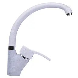 Змішувач для кухні Globus Lux GLQU-0203S-BIG-7-White Білий
