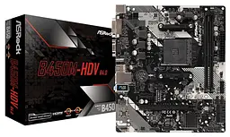 Материнська плата AsRock B450M-HDV R4.0 (B450M-HDV R4.0) (Socket AM4, AMD B450, Micro-ATX) Б/в - мініатюра 5