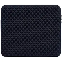 Сумка для ноутбука 13" Mosiso Nylon Fundo Cube чорна - мініатюра 2