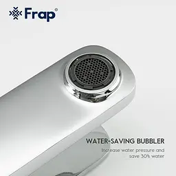 Змішувач для умивальника Frap F1061 хром - мініатюра 5