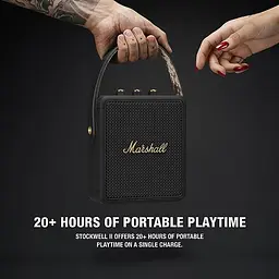 Портативні колонки Marshall Stockwell II Black and Brass (1005544) - мініатюра 5