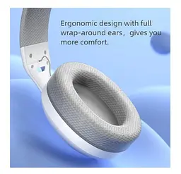 Навушники бездротові Aula S-6 Wireless Headset White - мініатюра 5
