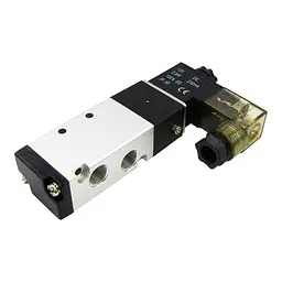 Пневматичний електромагнітний клапан 4V110-06, тиск 0.15-0.8 МПа, DC-12V