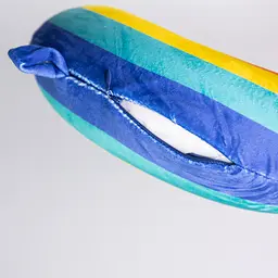Подушка для шиї Rainbow U-подібна синій HP-56-13BL - мініатюра 4