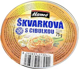 Паштет Hame со шкварками и луком 75 г (8593837273041)