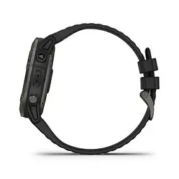 Смарт-годинник Garmin Fenix 6X Pro Solar Titanium Carbon Grey DLC with Black Band (010-02157-21) - мініатюра 3