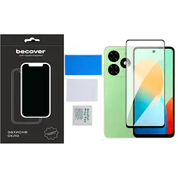 Скло захисне BeCover Tecno Spark Go 2024 (BG6) Black (710484) - мініатюра 5