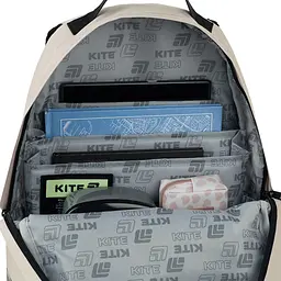 Рюкзак для старшої школи Kite Education teens 949M ML Бежевий (ML26-949M) - мініатюра 13