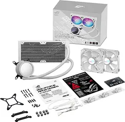 СВО ASUS ROG Ryuo III 240 ARGB White Edition (90RC00J2-M0UAY0) - мініатюра 8