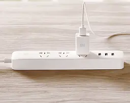 Мережевий фільтр Xiaomi Aigo Power Strip with 3USB 2m White [AC0331ZN] [85455] - мініатюра 3