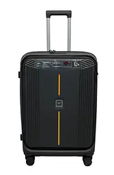 Валіза середня Airtex 647 поліпропілен M Сірий - мініатюра 2