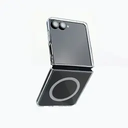 Чохол ArmorStandart Clear MagCase для Samsung Galaxy Flip7 5G Transparent - мініатюра 2