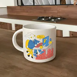 Чашка ORNER x Maliunok «Так, я трудоголік» - мініатюра 4