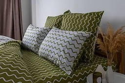 Комплект постільної білизни ТЕП Happy Sleep Olive Dream двоспальний оливковий з білим (2-03795_25628) - мініатюра 3