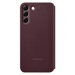 Чохол до мобільного телефона Samsung Smart Clear View Cover Galaxy S22 Plus Burgundy (EF-ZS906CEEGRU) - мініатюра 2