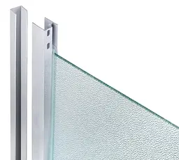 Набір Lidz Душова кабіна Latwa SC80x80.SAT.LOW.FR, напівкругла, скло Frost 4 мм + Душовий піддон Kapielka ST80x80x15 - мініатюра 3