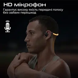 Навушники Promate RippleGlow Black (rippleglow.black) - мініатюра 8