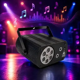 Лазерний внутрішній RGB проектор/Stage Lighting з пультом / Лазерна установка-проектор