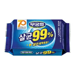 Мило для прання Mukunghwa 99% Sterilization Laundry Soap Антибактеріальне 230 г (8801173400350)