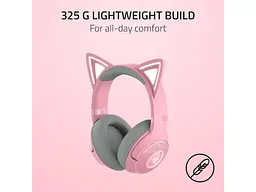 Навушники з мікрофоном Razer Kraken Kitty V2 BT Quartz (RZ04-04860100-R3M1) - мініатюра 6