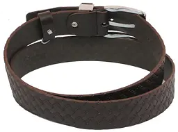 Ремінь шкіряний Skipper чоловічий 114-134х3,5 см acs0017549 - мініатюра 3
