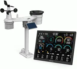 Метеостанція Bresser 4CAST 18,5" WiFi Weather Station 8-in-1 (15197)