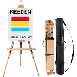 Мольберт - тринога MEEDEN 6012 бук 89×81×192см максимальна висота полотна 112см з сумкою 